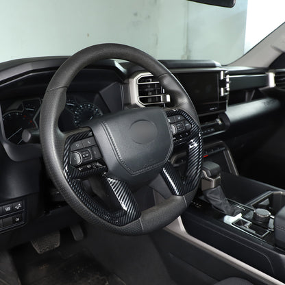 ABS Carbon Fiber Interior Set Cover Trim Kit For Toyota Tundra Sequoia SR 22+ - Styles 1-5 175