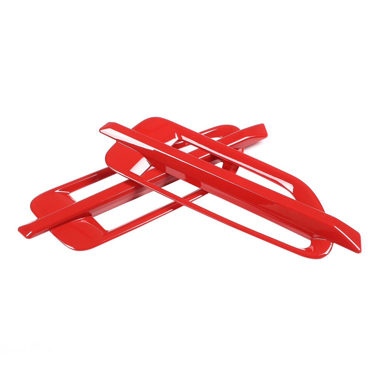 Sport Red ABS Side Fender Trim Cover For Cadillac Escalade 2007-2014 9