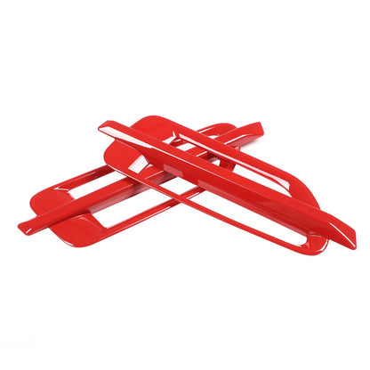 Sport Red ABS Side Fender Trim Cover For Cadillac Escalade 2007-2014 9