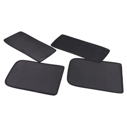 Black Rear Tailgate Window Mesh Screen Sun Shade Cover For Hummer H2 2003-2009 11