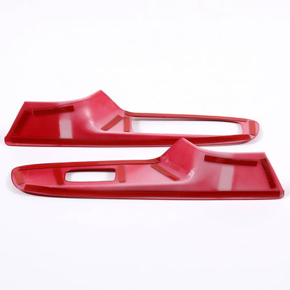 Red Full Interior Set Dash Panel Decor Cover Trim Kit For Corvette C8 2020-25 - Variants 6-10 60