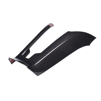 ABS Carbon Fiber Interior Center Console Cover Trim Kit For Corvette C8 2020-26 11