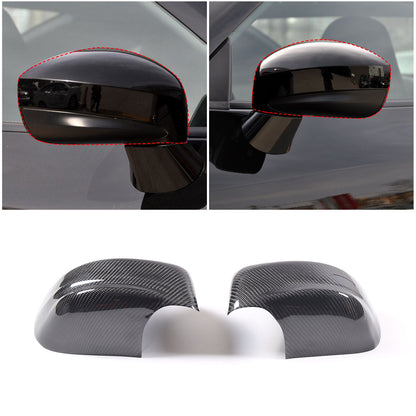 Real Carbon Fiber Exterior Mirror Cover Cap For Nissan R35 GTR 2008-2016 1