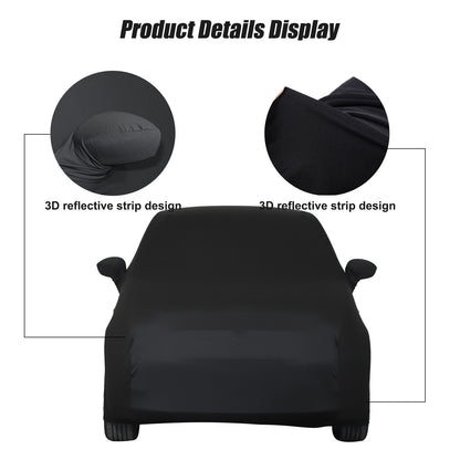 Car Protection Cover Waterproof Sun UV Snow Resistant For Fiat 500 2010-2022 US 20