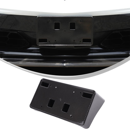 Carbon Fiber ABS Front License Plate Bracket For Corvette C8 2020+ OE: 86801045 15