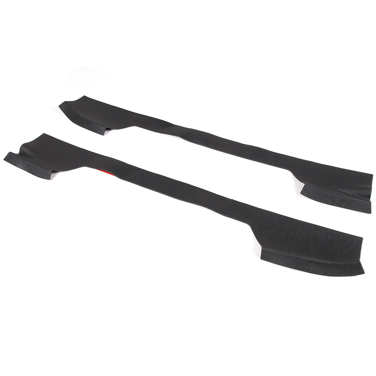 Black TPE Exterior Car Entry Guards Door Sill Cover Trim For Corvette C8 2020-26 11