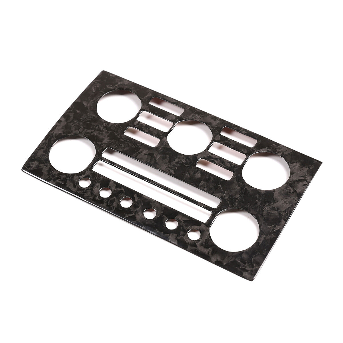 Forged Carbon Fiber Central Control Volume Panel Trim for Nissan GTR R35 08-16 2