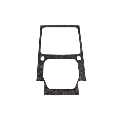 Forged Carbon Fiber For LR Defender 110 90 2020-2023 Cup Holder Panel Trim Cover 10