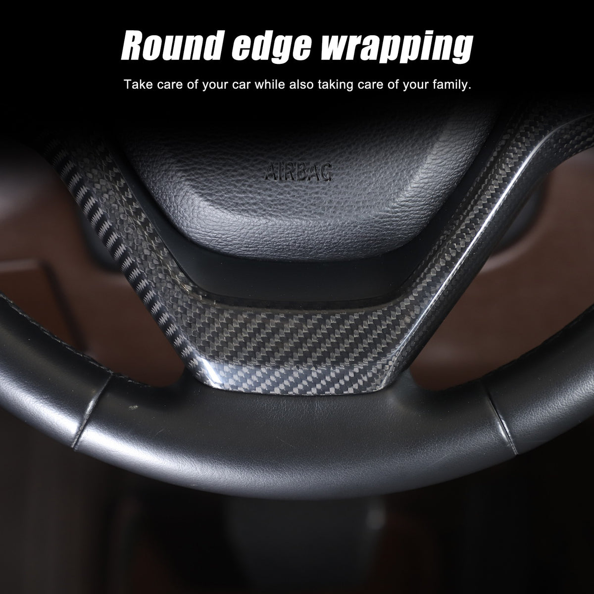 Real Dry Carbon Fiber Center Volume CD Switch Panel Trim For BMW X5 X6 F15 14-18 22