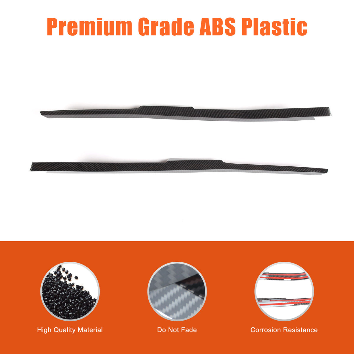 Carbon Fiber Center Console Trim Interior Set For Range Rover Sport/Vogue 23-24 6