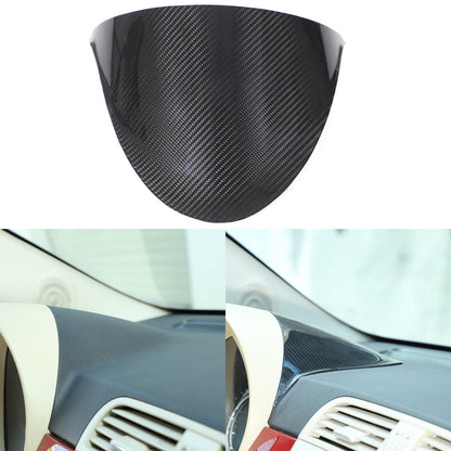 Real Carbon Fiber Dashboard Instrument Upper Trim For Fiat 500 312 2007-15 8