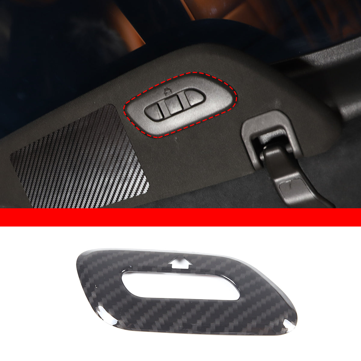 Carbon Fiber ABS Interior Full Decor Cover Trim Kit For Corvette C8 2020-2025 - Styles 36-40 74