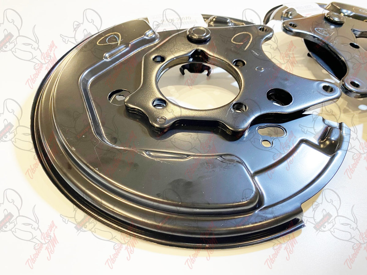 Toyota Corolla Celica Matrix Parking Brake Plate Subassembly LH & RH Set OEM 10