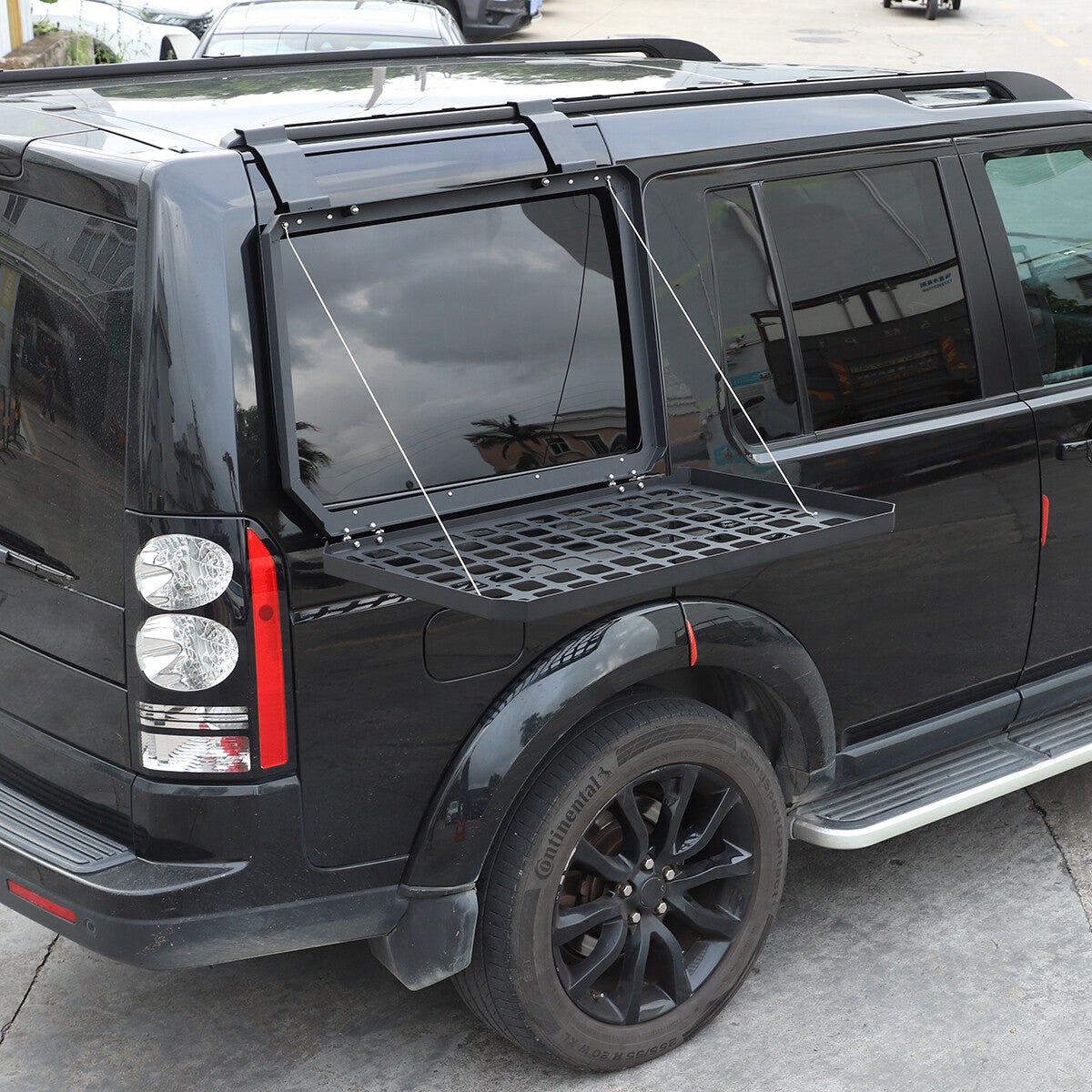 Rear Window Table Armor Protector Cover For Land Rover Discovery4 LR4 L319 04-16 16