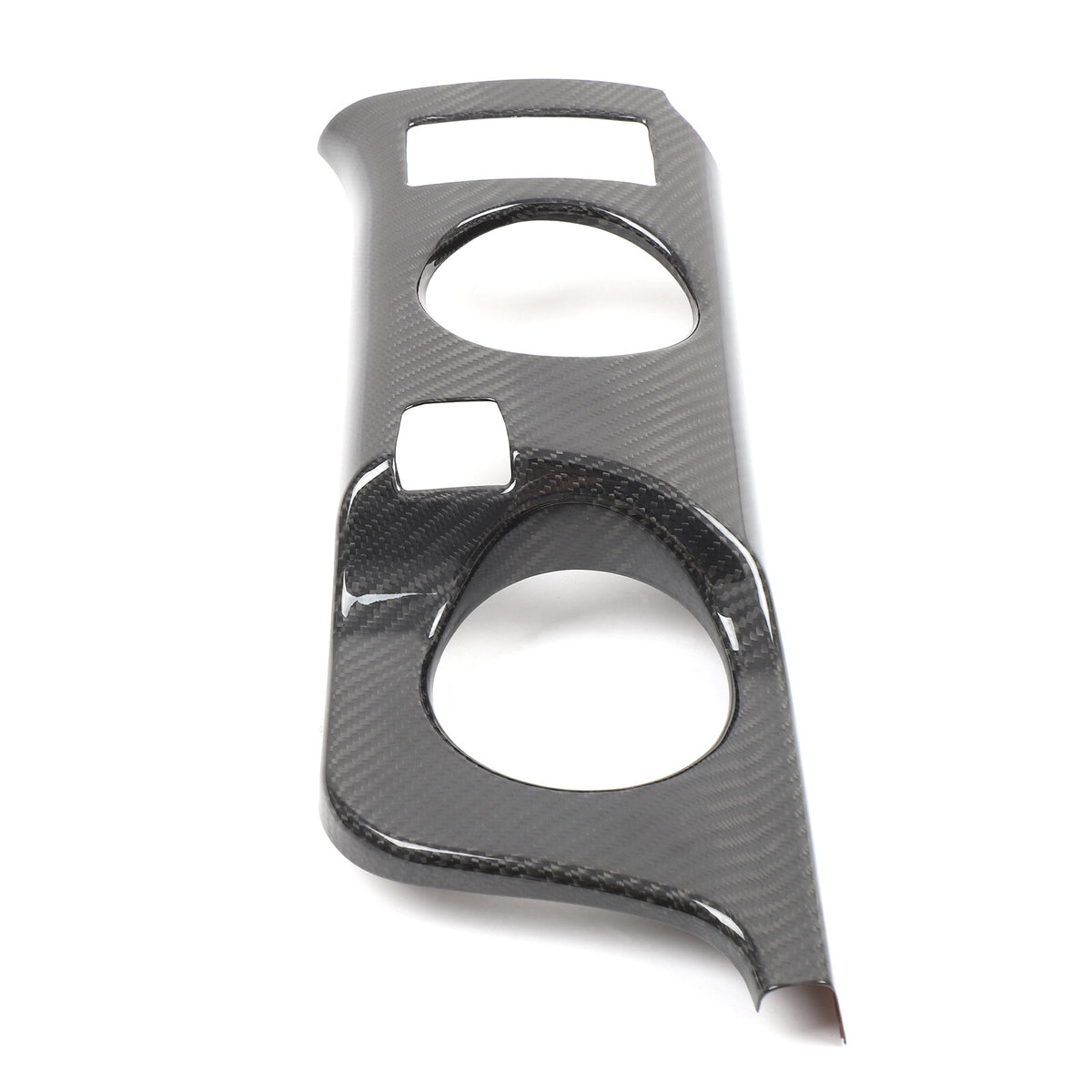 Real Carbon Fiber Center Console Cup Holder Panel Trim for Nissan 400Z 7