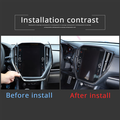 Carbon Fiber ABS Interior Full Cover Trim Kit Set For Subaru WRX AT 2022-2025 - Styles 1-5 48