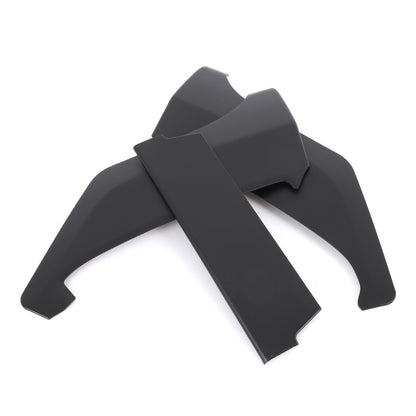 Matte Black ABS Center Console Knee Side Panel Trim For LR Defender L663 2025+ 9