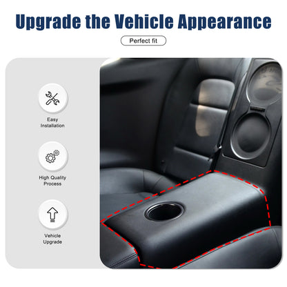 Real Carbon Fiber Rear Seat Armrest Panel Trim For Nissan GT-R R35 08-16 US 13