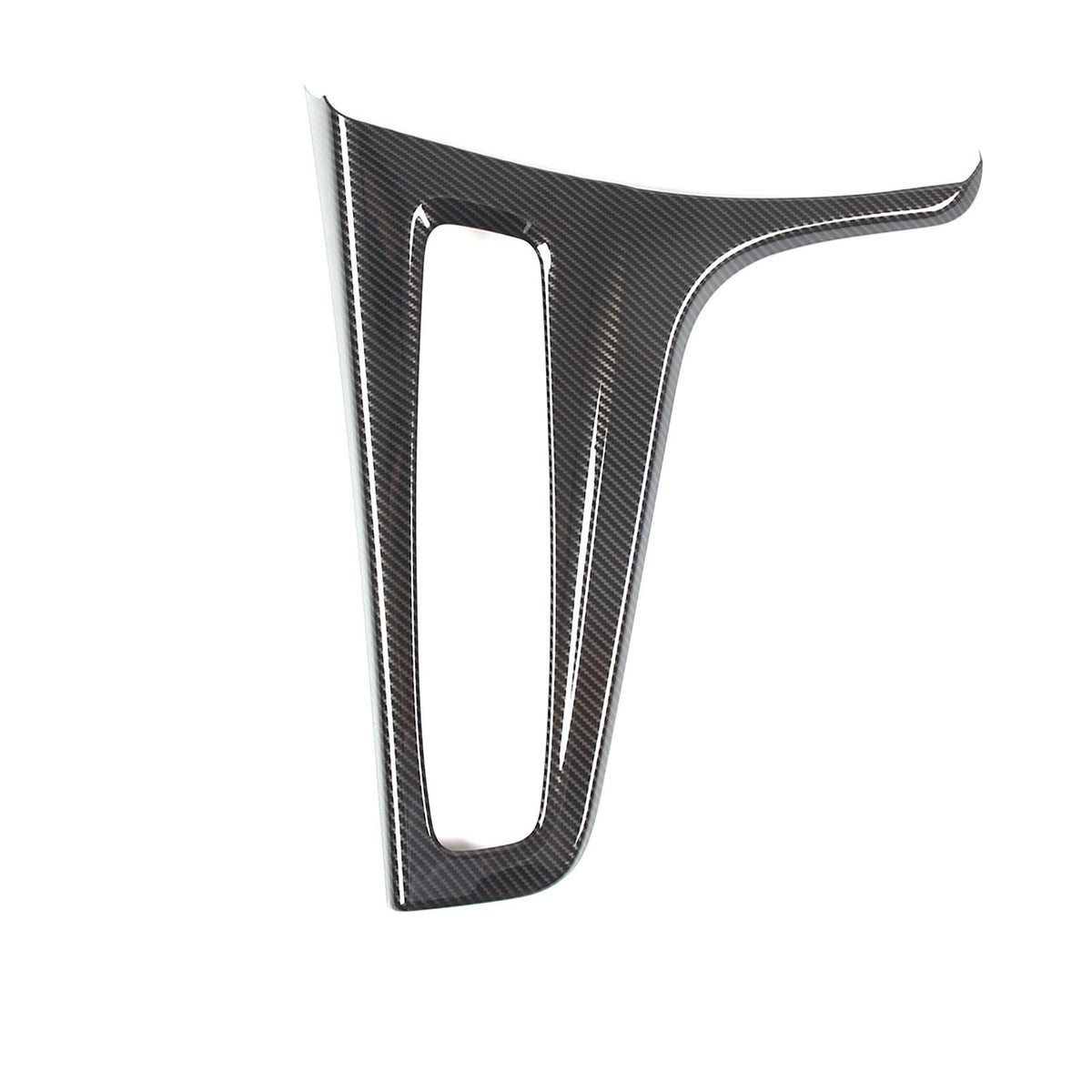 Carbon Fiber ABS Center Control Gear Trim Panel For Cadillac Escalade 21-23 US 5