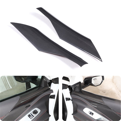 Front Door Hand Rest Panel Trim For Corvette C8 Coupe Convertible Z06 Z51 20+ 19
