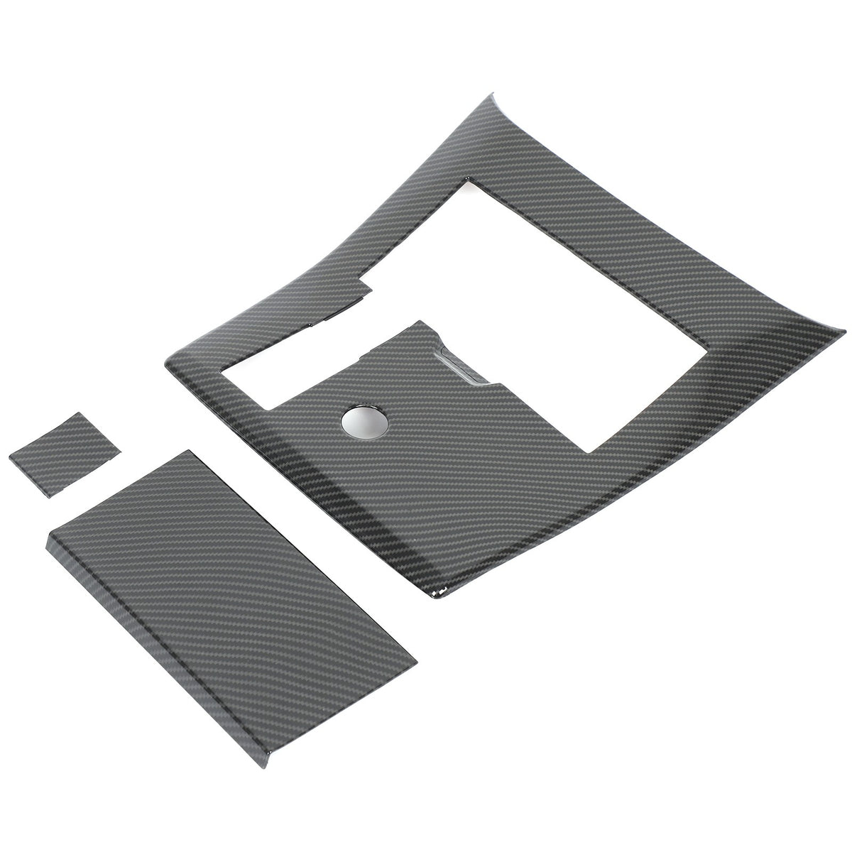 Carbon Fiber Center Gear Shift Panel Trim For LR Range Rover Sport L405 24+ US 4