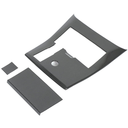Carbon Fiber Center Gear Shift Panel Trim For LR Range Rover Sport L405 24+ US 4