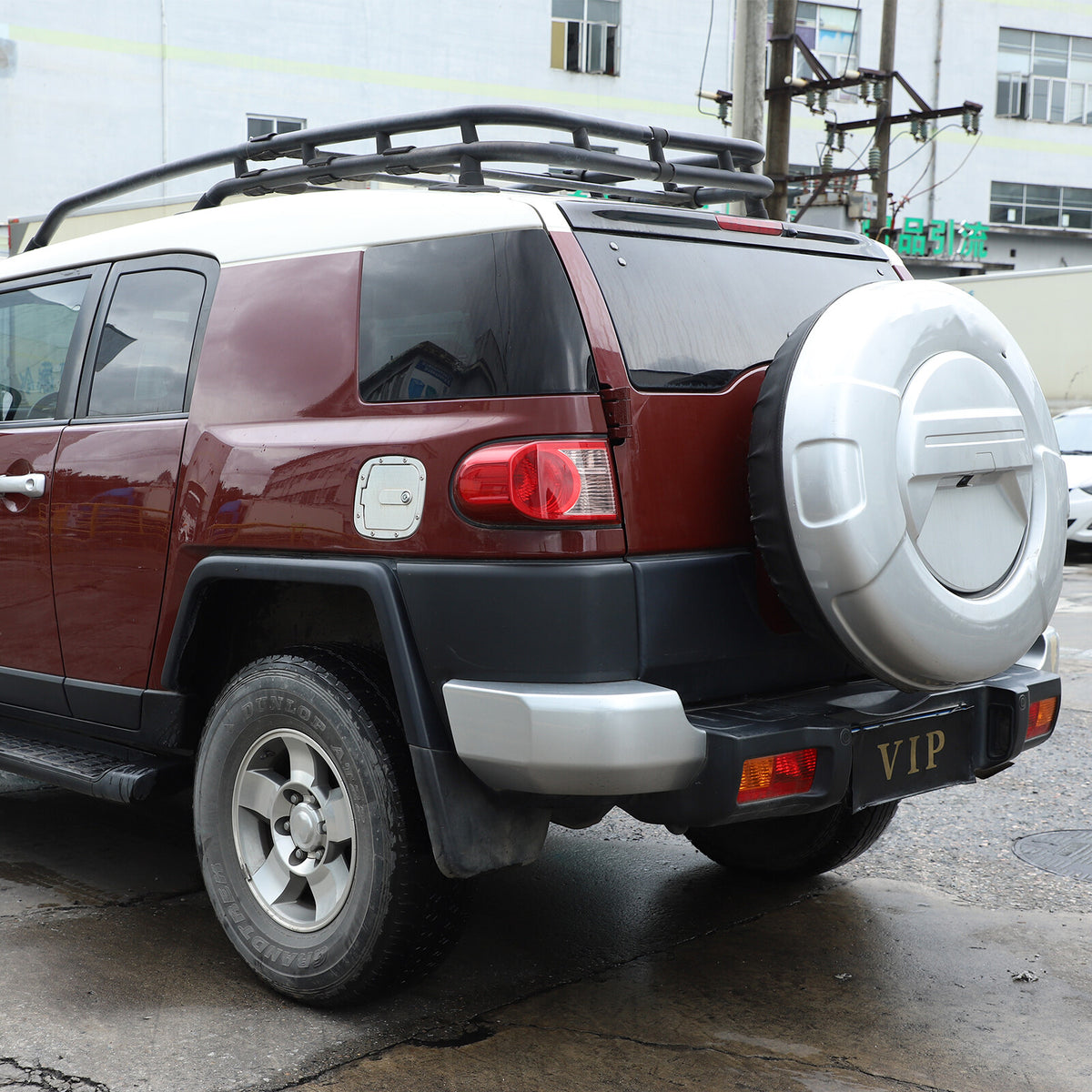 Spare Rear Tire Carrier Tailgate Bracket BACK BRACE For Toyota FJ Cruiser US 13