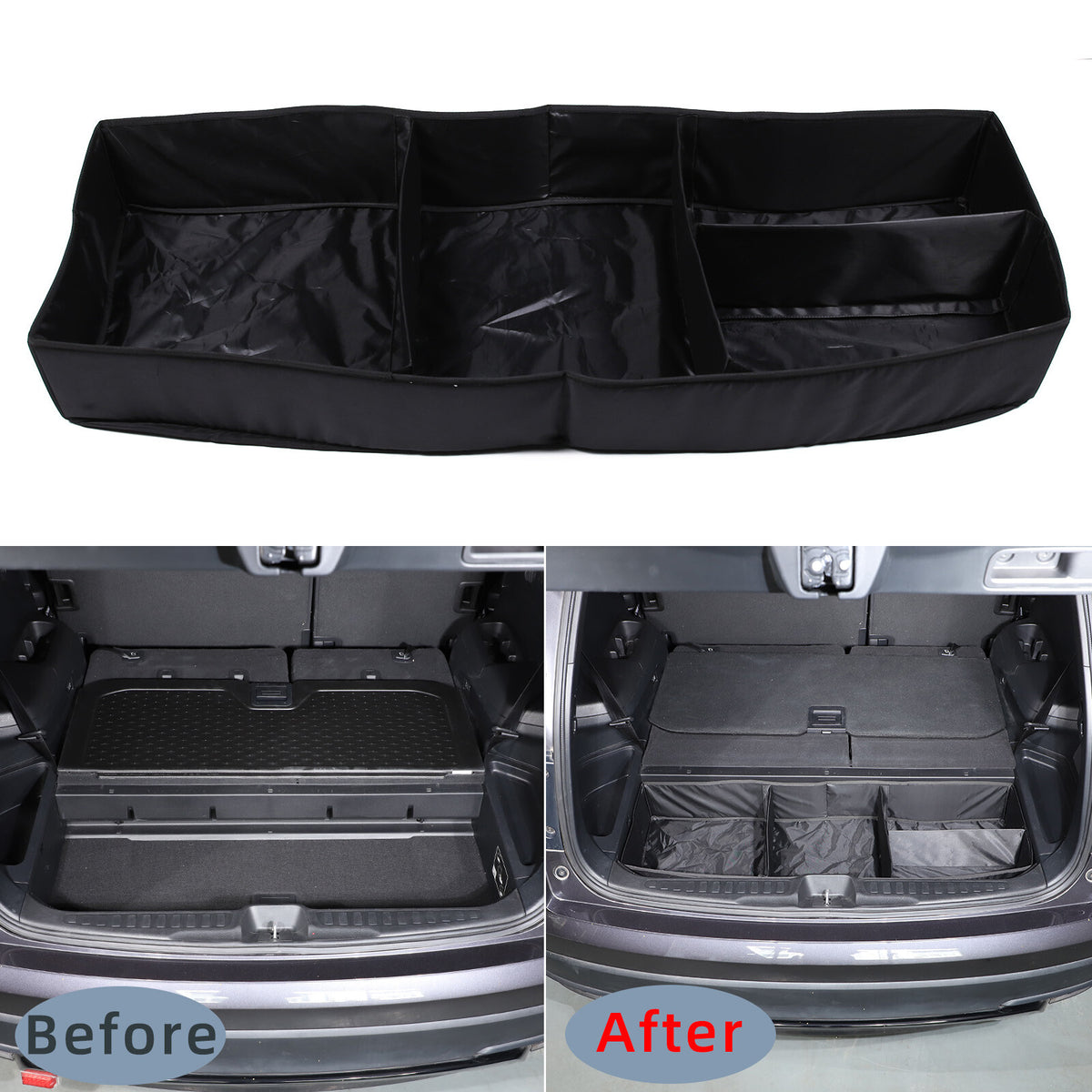 Truck Bed Storage Cargo Organizer Bag Box For Honda Pilot 2015-2022 3