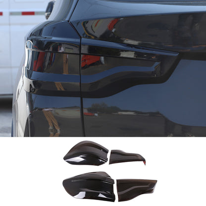 For BMW X3 G01 2018-2021 Smoke Black ABS Rear Tail Light Lamp Guards Cover Trim 2