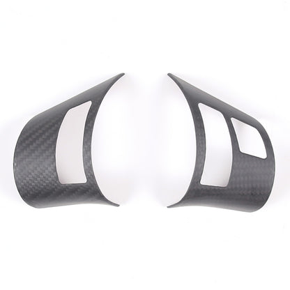 Matte Dry Real Carbon Fiber Center Console Trim Cover For Corvette C6 2005-13 64
