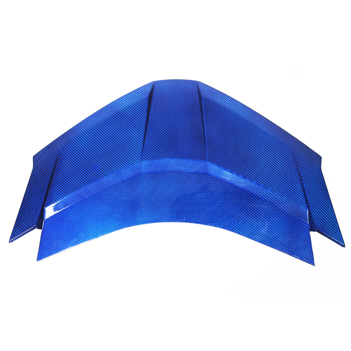 Blue Real Carbon Fiber Rear Window Lower Trim Cover For Corvette C8 Coupe 20-26 18