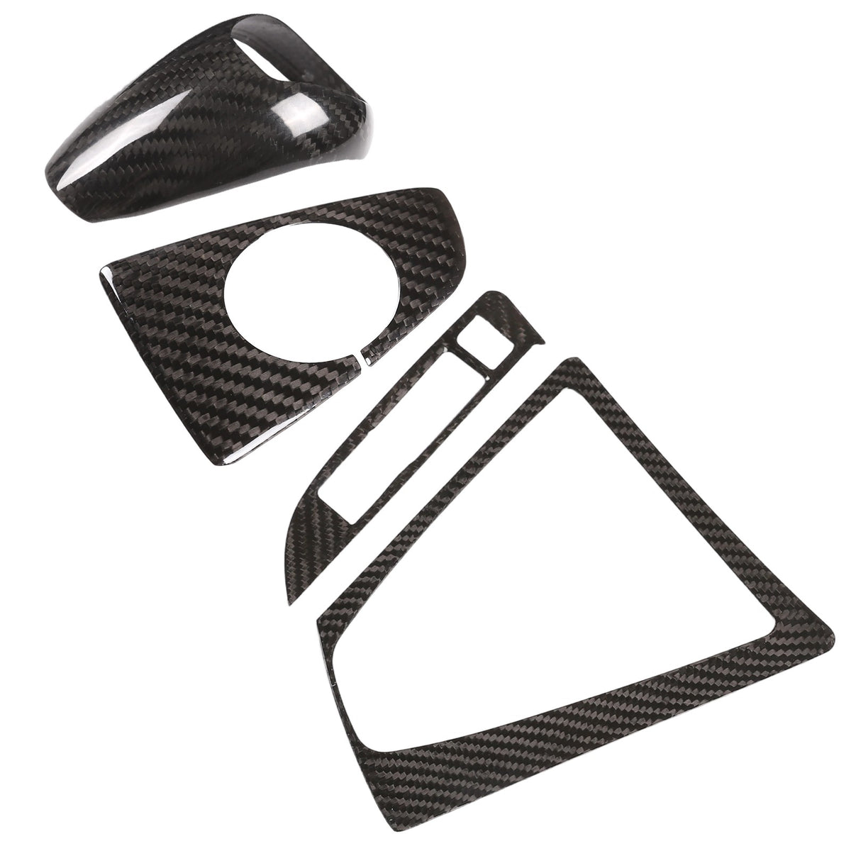 Real Carbon Fiber Center Console Panel Trim Set For BMW M3/M4 F80/F82 2014-2019 18