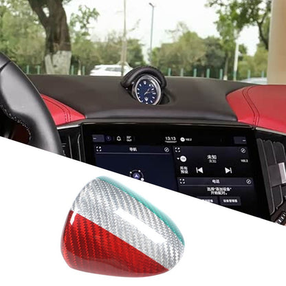 Tri-Color Center Console Clock Cover Trim For Maserati Ghibli M157 2014-2022 16