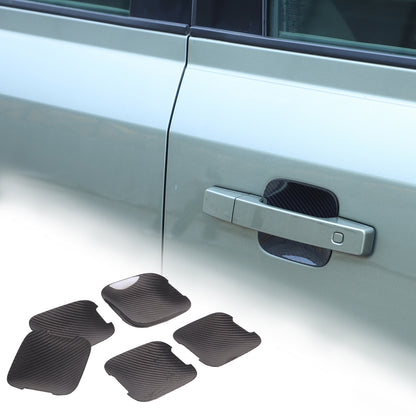 Real Carbon Fiber Door Bowl Cup Cover Trim For Land Rover Defender 110 2020-2024 6