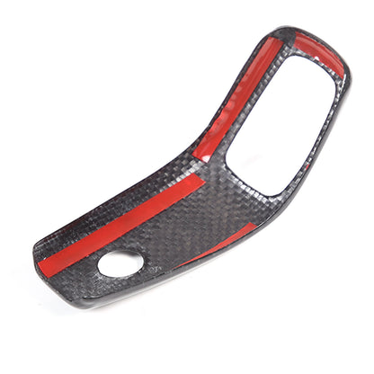 Real Carbon Fiber Gear Shift Knob Trim Set For Maserati Ghibli 2019-2023 4