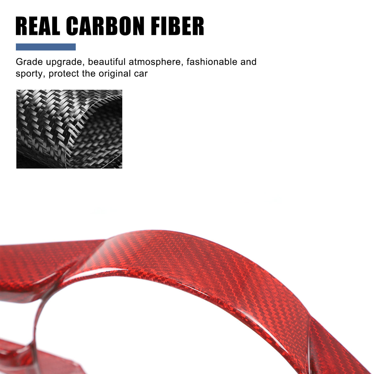 Red Real Carbon Fiber Interior Full Interior Trim For Mazda MX-5 Miata 2016-2026 - Variants 1-5 19
