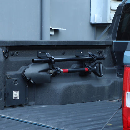 Black Steel Cargo Box Side Rail Tool Mounting Bracket For Ford Maverick 2022 1