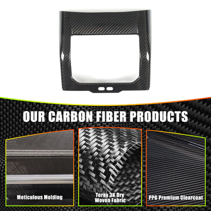 Real Carbon Fiber Interior Rear Air Vent Cover Trim For BMW 5 Series G60 i5 24+ 8