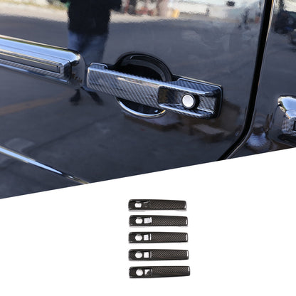 Carbon Fiber For Benz G Class W463 G350 G400 G500 2019+ Door Handle Cover 7