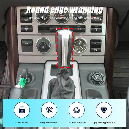 Real Carbon Fiber Center Gear Head Trim For LR Range Rover Sport/Vogue 05-13 13