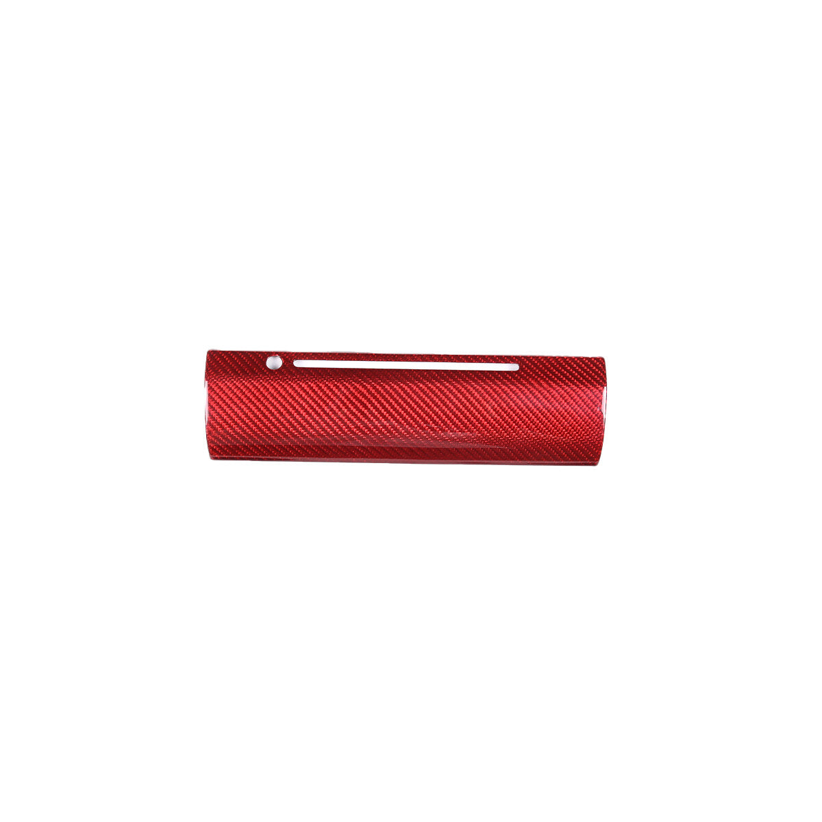 Red Carbon Interior CD Panel Decor Cover Trim Fit for Maserati Glibli 2014-15 3