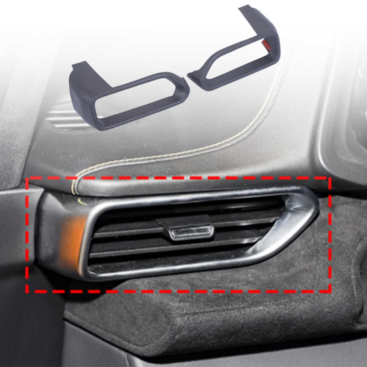 Matte Dry Real Carbon Fiber Full Interior Set Trim Kit For Lotus Emira 2021-25 - Variants 1-5 33