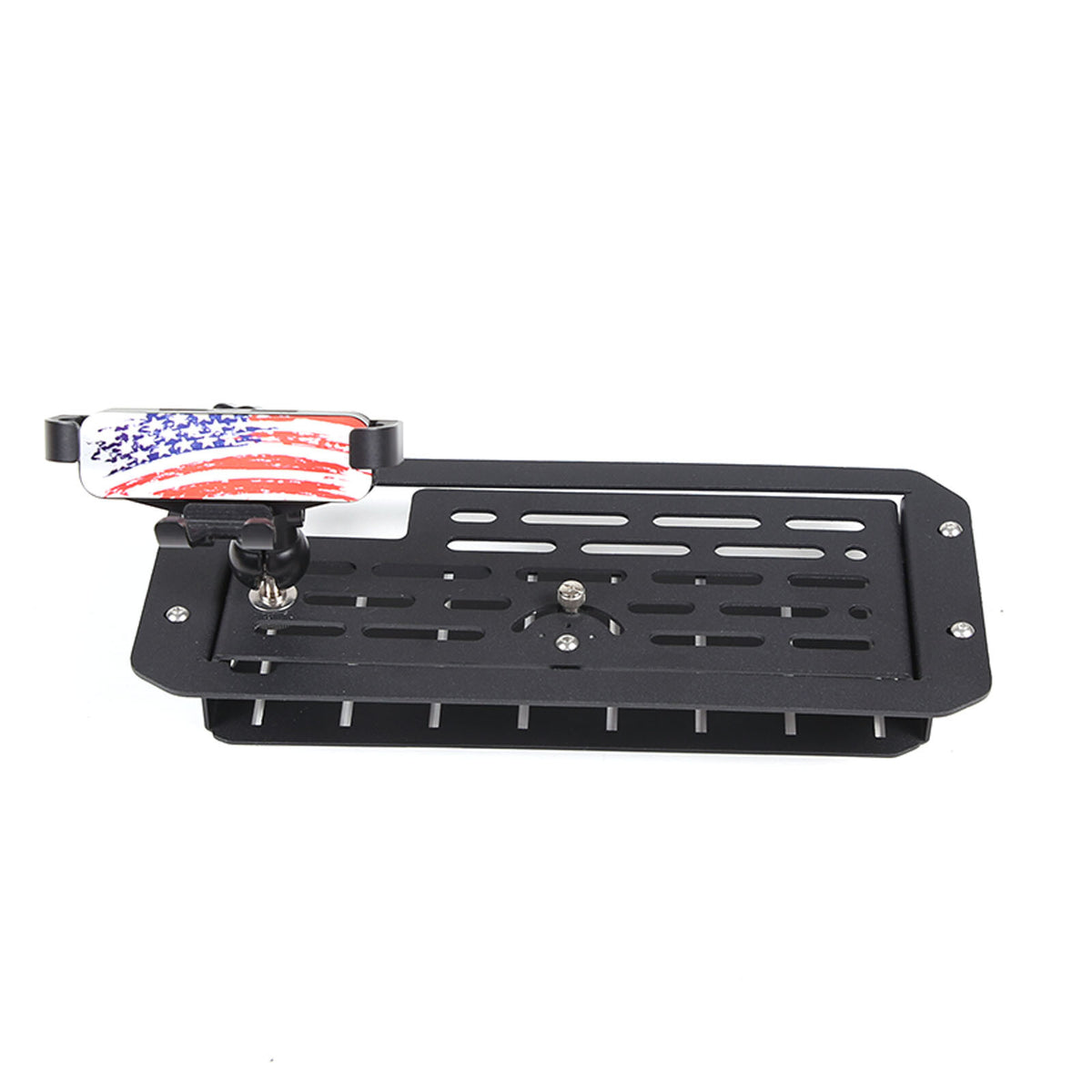 US Flag Dashboard mobile phone bracket storage box For Toyota Tundra 2022-26 18