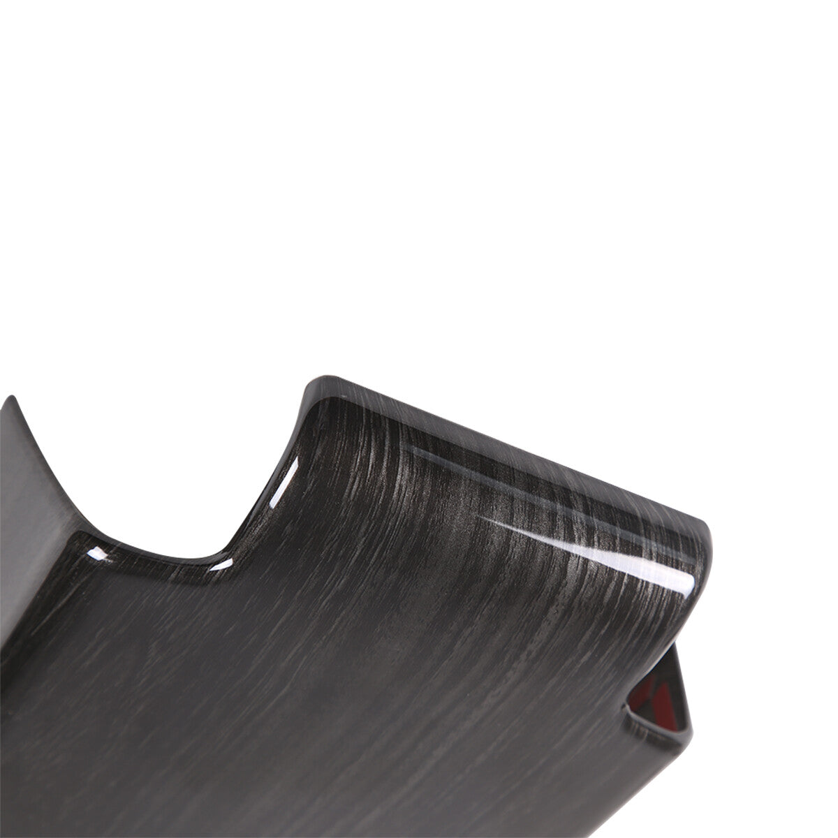 Black Wood Grain Center Console Armrest Box Cover For LR Discovery 3/4 04-16 6