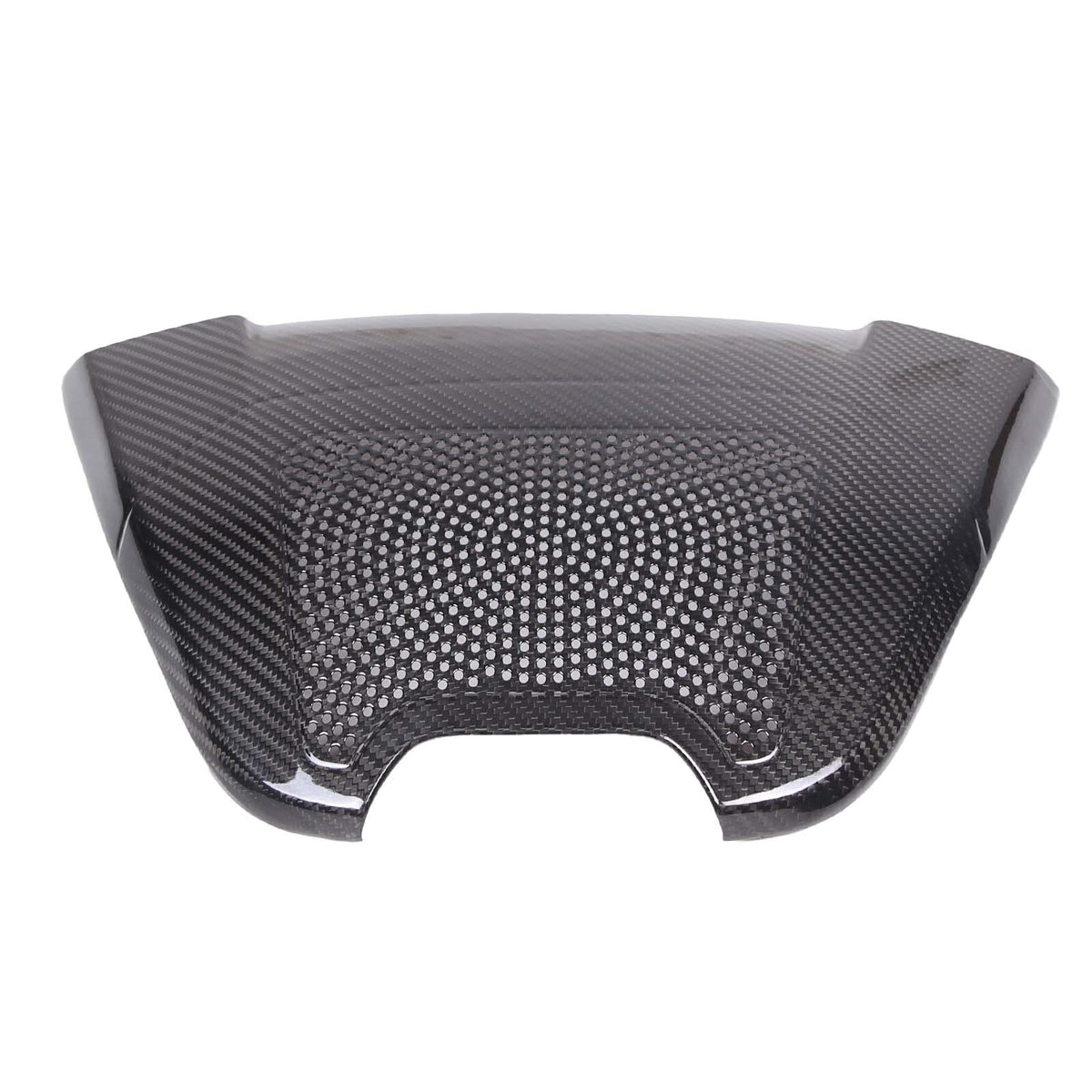 Real Carbon Fiber Rear Charger Speaker Cover Trim For Corvette C8 Convertible 8