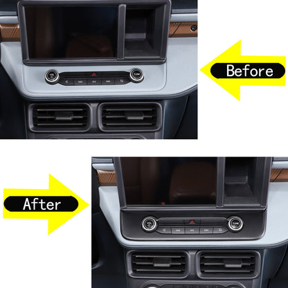 Matte Black Full Interior Set Panel Decor Cover Trim Kit For Ford Maverick 22-24 74