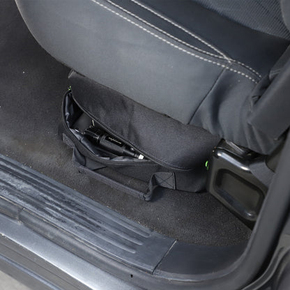 Black Underseat Organizer Tool Pockets Storage Bag for Nissan Titan 2016-2023 8