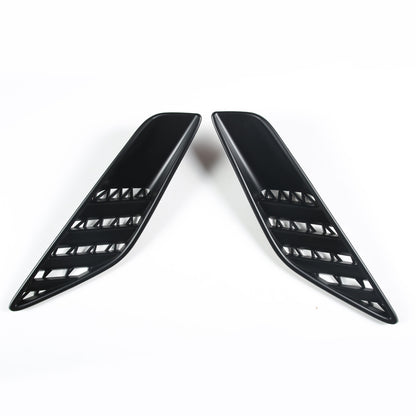 Matte Black ABS Fender Air Vent Outlet Trim For Corvette C7 2014-2019 5