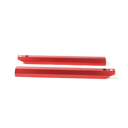 Aluminum Alloy Red Engine Shroud Side Decoration Cover For Corvette C8 2020-2026 8