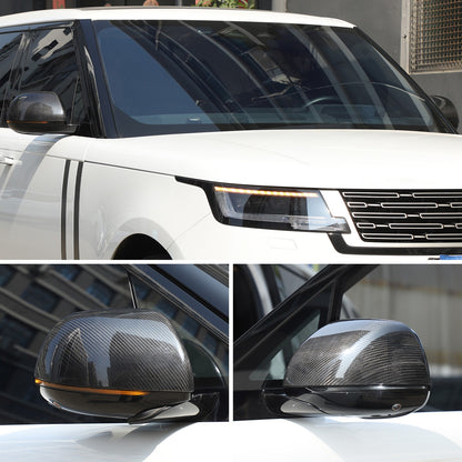 Real Carbon Fiber Side Mirror Cover For LR Range Rover Sport L461 Vogue L460 23+ 5